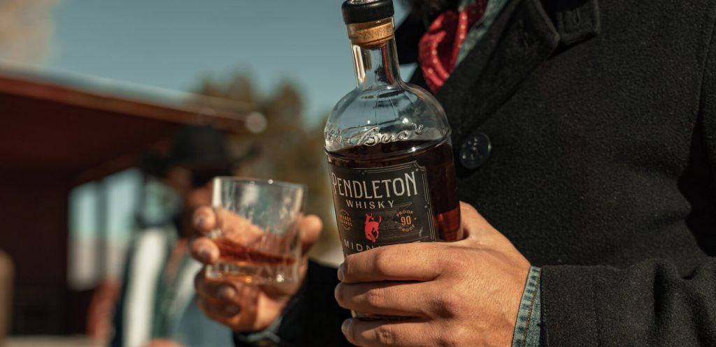 Pendleton Whisky Midnight enjoyed neat